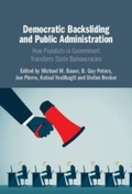 Cover: Democratic Backsliding and Public Administration - Cambridge University Press