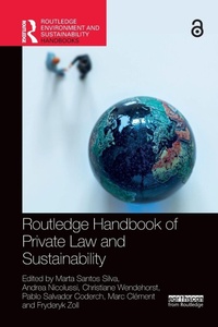 Abbildung von: Routledge Handbook of Private Law and Sustainability - Routledge