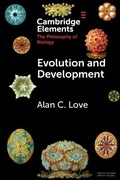 Cover: Evolution and Development - Cambridge University Press