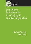 Cover: Error Norm Estimation in the Conjugate Gradient Algorithm - Society for Industrial & Applied Mathematics,U.S.