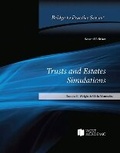 Cover: Trusts and Estates Simulations - West Academic Press