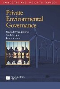 Abbildung von: Private Environmental Governance - Foundation Press