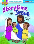 Cover: Storytime with Jesus Coloring Book - Warner Press