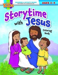 Enlarge image Cover: Storytime with Jesus Coloring Book - Warner Press