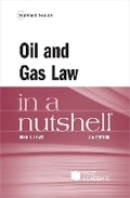 Abbildung von: Oil and Gas Law in a Nutshell - West Academic Press