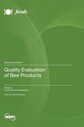 Cover: Quality Evaluation of Bee Products - MDPI AG