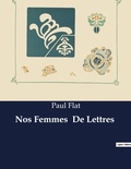 Cover: Nos Femmes De Lettres - Culturea