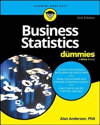 Abbildung von: Business Statistics For Dummies - Wiley