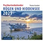 Cover: Postkartenkalender Rügen und Hiddensee 2025 - Hinstorff