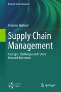 Cover: Supply Chain Management - Springer