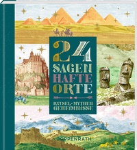 Abbildung von: Adventskalenderbuch zum Aufschneiden - 24 SAGENhafte Orte - Coppenrath