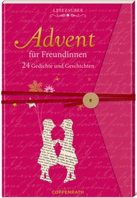 Abbildung von: Brief-Adventskalenderbuch - Advent für Freundinnen - Coppenrath