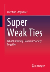 Abbildung von: Super Weak Ties - Springer