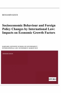 Abbildung von: Socioeconomic Behaviour and Foreign Policy Changes by International Law - epubli
