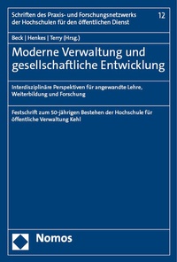 Abbildung von: Moderne Verwaltung und gesellschaftliche Entwicklung - Nomos