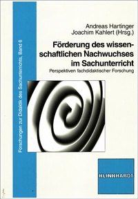 Abbildung von: Förderung des wissenschaftlichen Nachwuchses im Sachunterricht - Verlag Julius Klinkhardt GmbH & Co. KG