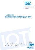 Cover: 17. Aachener Oberfl&auml;chentechnik Kolloquium - Shaker