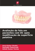 Cover: Avaliacao da fala em pacientes com DC apos modificacao da superficie palatina - Edicoes Nosso Conhecimento