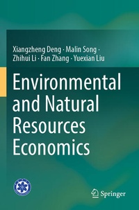Enlarge image Cover: Environmental and Natural Resources Economics - Springer