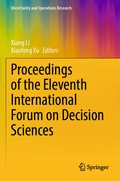 Cover: Proceedings of the Eleventh International Forum on Decision Sciences - Springer
