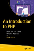 Cover: An Introduction to PHP - APress