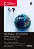 Cover: Routledge Handbook of Private Law and Sustainability - Routledge