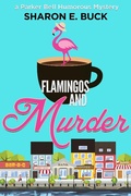 Cover: Flamingos and Murder (Parker Bell Humorous Mystery, #8) - Southern Chick Lit