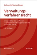 Cover: Grundriss des &ouml;sterreichischen Verwaltungsverfahrensrechts - Manz