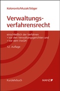 Cover: Grundriss des &ouml;sterreichischen Verwaltungsverfahrensrechts - Manz