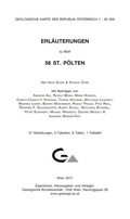 Cover: Erl&auml;uterungen zu Blatt 56 St. P&ouml;lten - GeoSphere Austria