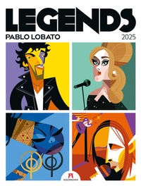 Abbildung von: Legends - Musiklegenden Kalender 2025 - Ackermann Kunstverlag