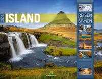Abbildung von: Island - Unterwegs zwischen Gletschern und Geysiren Kalender 2025 - Ackermann Kunstverlag