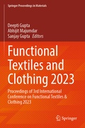 Cover: Functional Textiles and Clothing 2023 - Springer