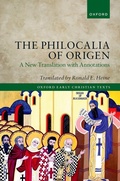 Cover: The Philocalia of Origen - Oxford University Press