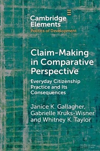 Enlarge image Cover: Claim-Making in Comparative Perspective - Cambridge University Press