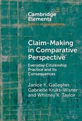 Cover: Claim-Making in Comparative Perspective - Cambridge University Press