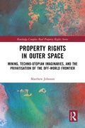 Cover: Property Rights in Outer Space - Routledge