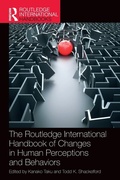 Cover: The Routledge International Handbook of Changes in Human Perceptions and Behaviors - Routledge
