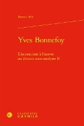 Cover: Yves Bonnefoy - Classiques Garnier