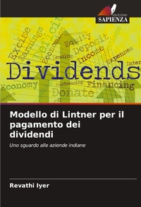 Abbildung von: Modello di Lintner per il pagamento dei dividendi - Edizioni Sapienza