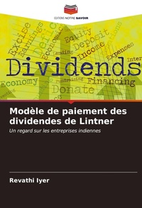 Abbildung von: Modele de paiement des dividendes de Lintner - Editions Notre Savoir