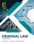 Cover: Criminal Law - Oxford University Press
