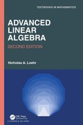 Cover: Advanced Linear Algebra - Chapman & Hall/CRC