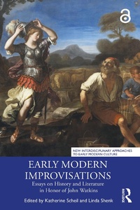 Enlarge image Cover: Early Modern Improvisations - Routledge