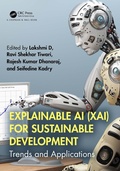 Cover: Explainable AI (XAI) for Sustainable Development - Chapman and Hall