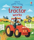 Cover: Peep Inside How a Tractor Works - Usborne Publishing Ltd