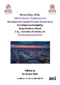 Cover: Proceedings of the 18th European Conference on Management, Leadership and Governance - Academic Conferences & Publishing International Ltd