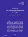 Cover: NERD III - New Experimental Research in Design - Birkhäuser
