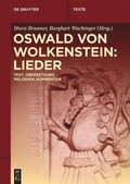 Cover: Oswald von Wolkenstein: Lieder - De Gruyter
