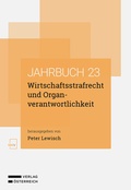 Cover: Wirtschaftsstrafrecht und Organverantwortlichkeit - NWV im Verlag &Ouml;sterreich GmbH